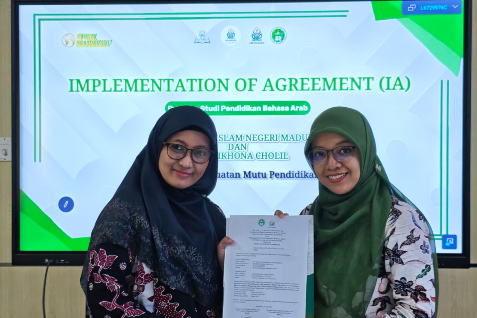 Perkuat Kolaborasi Akademik, Prodi PBA UIN Madura dan PBA INSYA Bangkalan Teken IA serta Gelar FGD Pengembangan Kurikulum