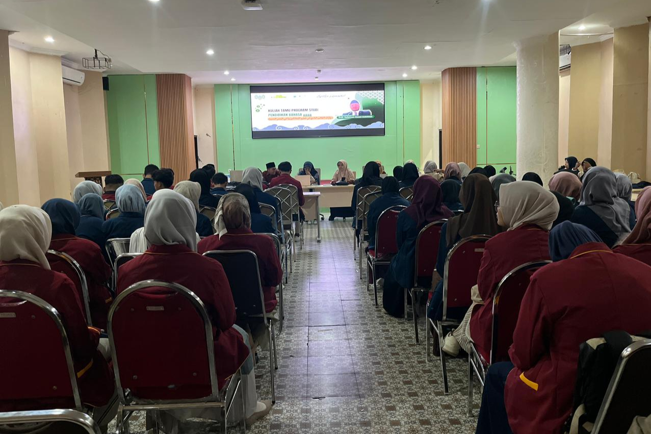 MELALUI KULIAH UMUM, PBA UIN MADURA DATANGKAN NATIVE SPEAKER DARI LIBYA.